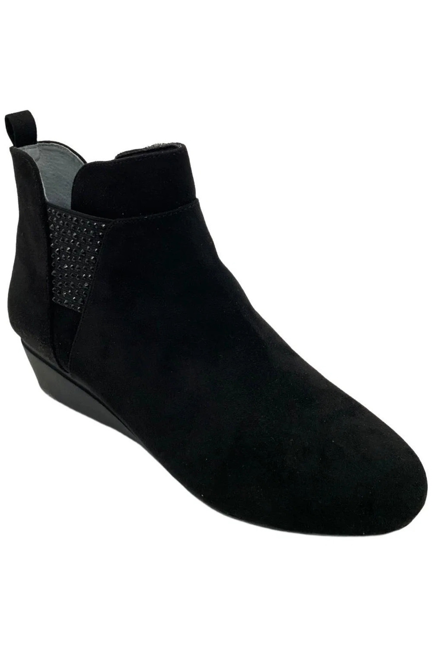 J. Renee Women's Hemalia Booties Black - Wide